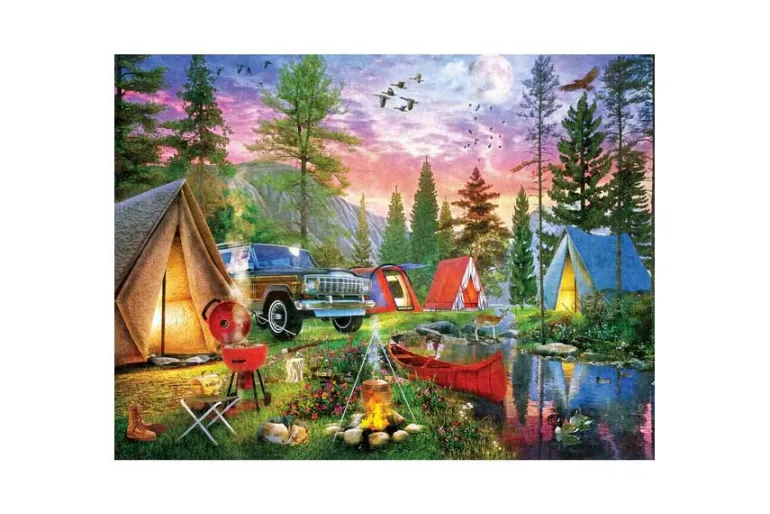 Moonlight Camping – 300 Piece EZ Grip Puzzle