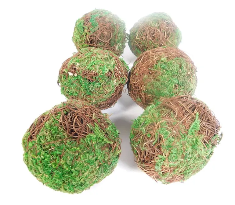 Mossy Ball Fillers Set – Medium – 6 Piece