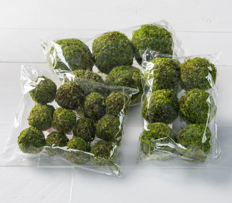 Mossy Ball Fillers Set – Medium – 6 Piece