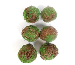 Mossy Ball Fillers Set – Medium – 6 Piece