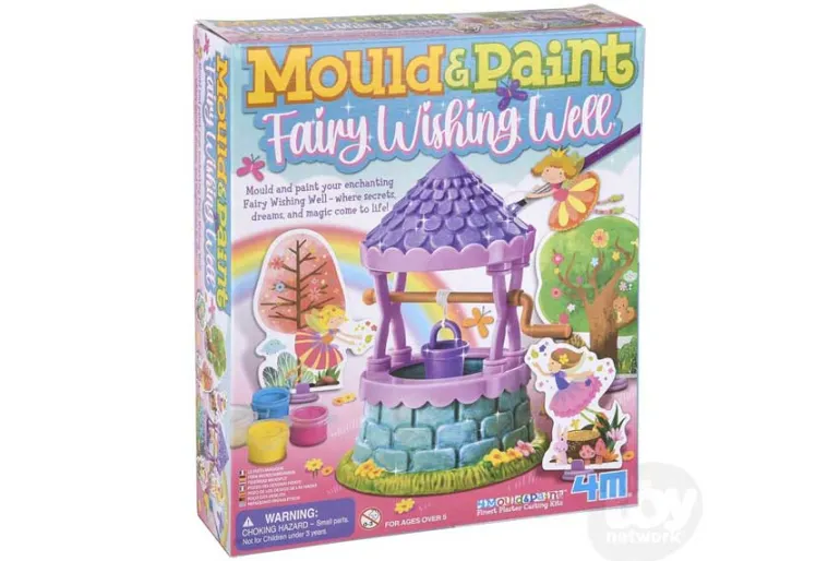 Mould & Paint Fairy Wishing Well