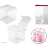 MultiCraft Clear Cube Favor Box Value Pack – 2 Piece – Large