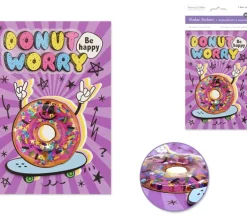 MultiCraft 3D Shaker Stickers – Donut Worry