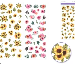 MultiCraft Sticker Set – Floral Medley