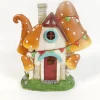 Mushroom Fair House with LED Light