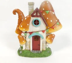 Mushroom Fair House with LED Light
