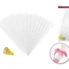 MutliCraft Clear Cone Cello Bags with Twist Ties – 10 Piece