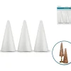 MutliCraft Polyfoam Cones – 3 Piece – 4-inch