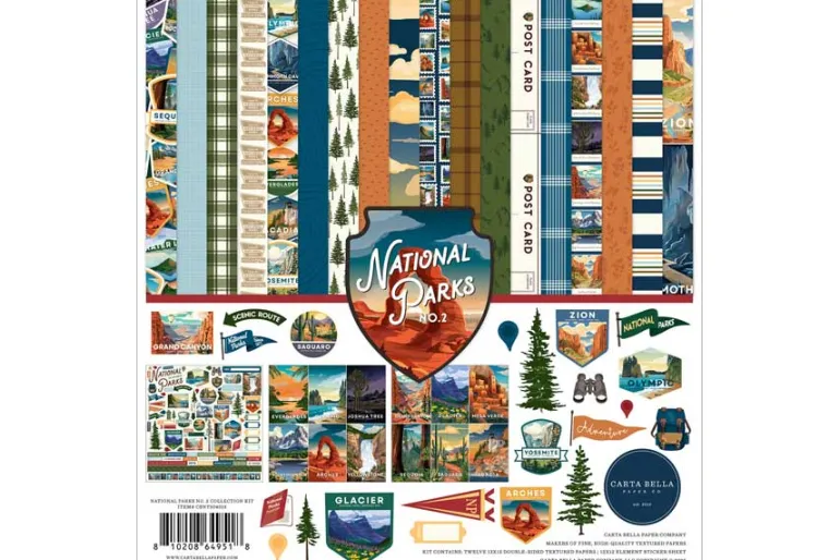 National Parks No. 2: Majestic Stamp Set