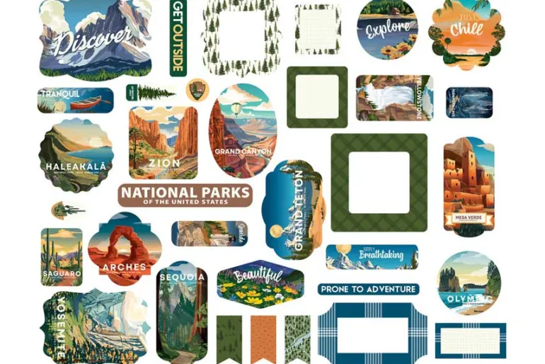 National Parks No. 2: Majestic Stamp Set