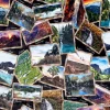 National Parks Printed Cuddle on Black