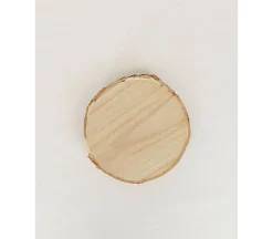 Natural Wood Round Disk – 4.75-inch x .75-inch