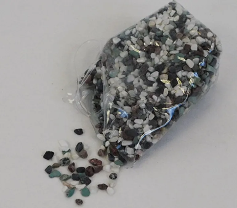 Natural Rock Stones with Rough Edges – 5-10mm – 35-oz