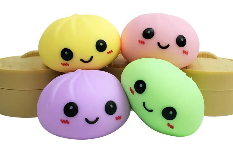Neon Squishy Bun
