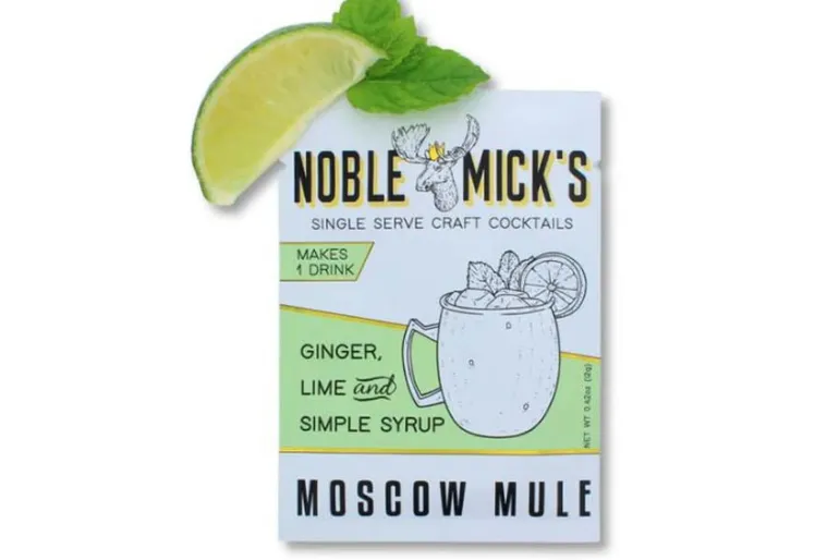 Noble Micks Single Serve Craft Cocktails Mix – Moscow Mule