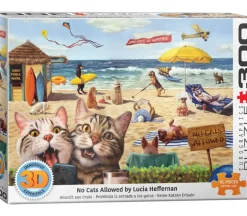 No Cats Allowed – Lenticularis 3D Puzzle – 300 Piece