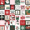 North Pole Christmas 6×4 Journaling Cards 12×12 Patterned Paper