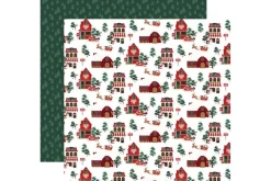North Pole Christmas Notes To Santa 12×12 Patterned Paper