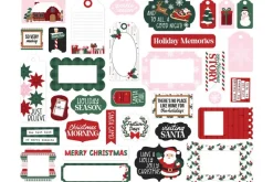 North Pole Christmas Notes To Santa 12×12 Patterned Paper