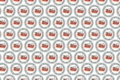 North Pole Christmas Puffy Stickers