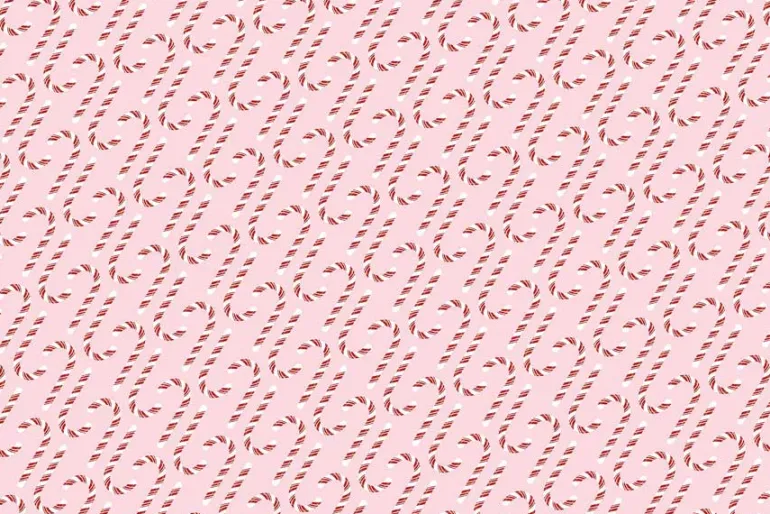 North Pole Christmas Snowflake Stripes 12×12 Patterned Paper