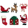 Novelty Buttons Christmas Eve #4830