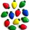 Novelty Buttons Christmas Lights #4822