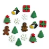 Novelty Buttons Christmas Minis #4813