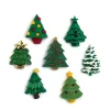 Novelty Buttons Christmas Trees #4821