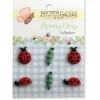 Novelty Buttons LadyBugs #SF101