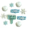 Novelty Buttons Snow Day #4812