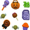 Novelty Buttons Trick or Treat #4541