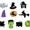 Novelty Buttons Witchcraft #4545