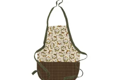 Oh My Gourd Magnolia Blooms Tossed on Cream