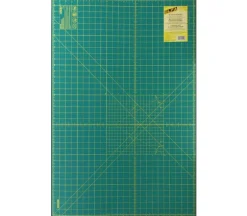 Olfa Rotary Mat – Grid 1-1/2mm x 24-inch x 36-inch – Green