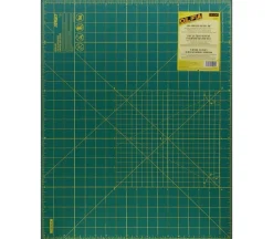 Olfa Rotary Mat – Grid 1-1/2mm x 18-inch x 24-inch – Green