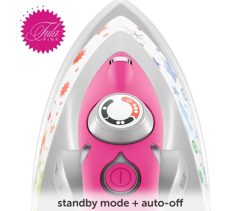 Oliso Tula Pink Mini Iron with Trivet M3PRO-TULA