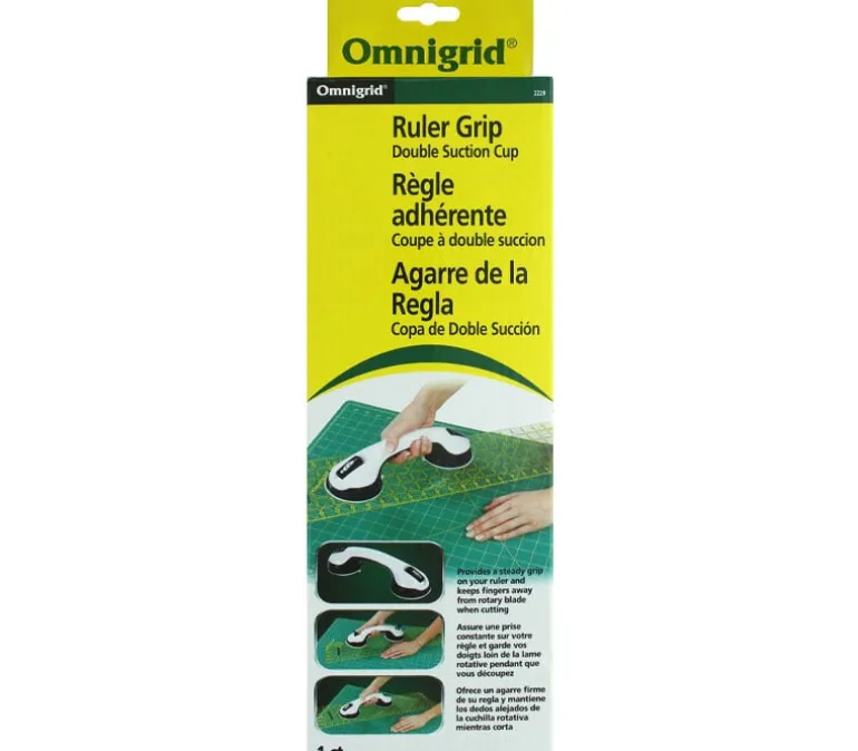 Omnigrid Ruler – Grip Double Suction Cup