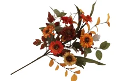 16″ Orange Marigold Bush
