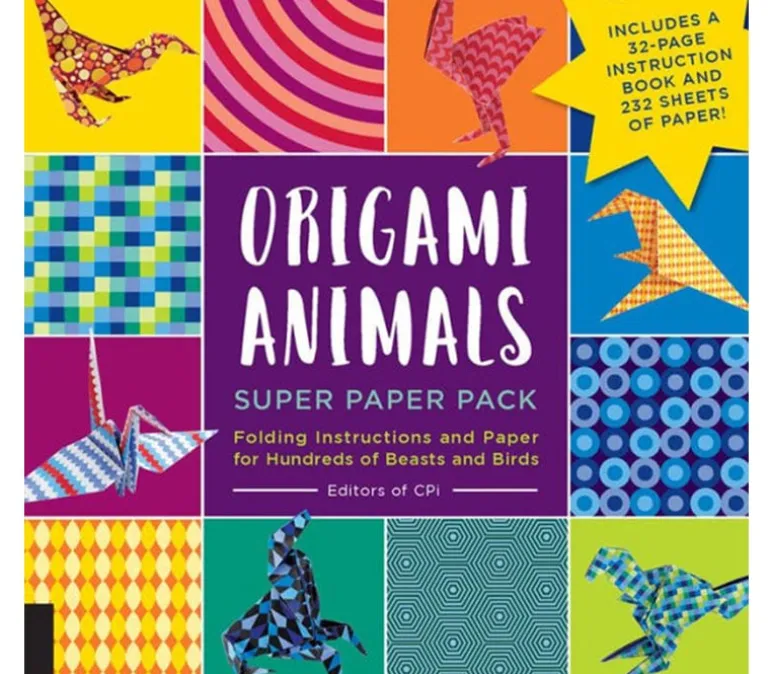 Origami Animals Super Paper Pack