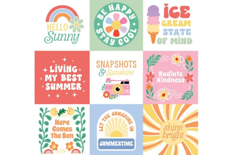 Our Groovy Summer: Groovy Flowers 12×12 Patterned Paper