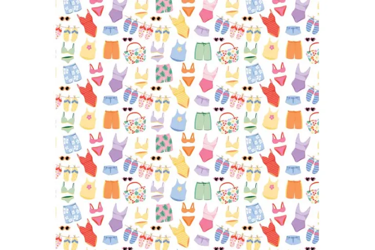 Our Groovy Summer: Summertime Stripes 12×12 Patterned Paper