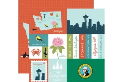 Our United States: Idaho 12×12 Patterned Paper