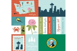 Our United States: Washington 12×12 Patterned Paper