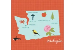 Our United States: Washington 12×12 Patterned Paper