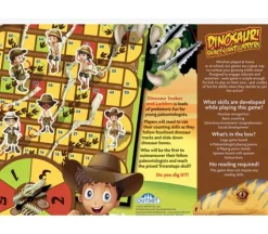 Outset Dinosaur Snakes and Ladders Game