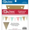 PA Accent Chip Pennant – 4-inch x 6-inch – 9 Piece – Natural