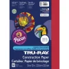 Pacon Construction Truray Paper – 12-inch x 18-inch – Black – 50 Sheets