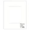 PA Framing Mat Board – Double 8-inch x 10-inch/4-inch x 6-inch – White Core Soft White/Soft White