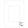 PA Framing Mat Board – Double 8-inch x 10-inch/4-inch x 6-inch – White Core White/White